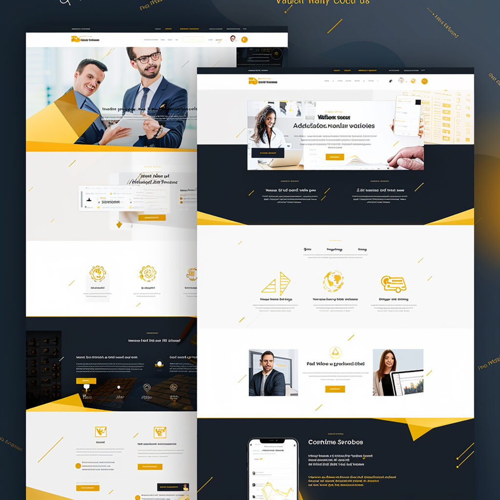 design-professional-website-layout-company-specializing-gold-cryptocurrency-trading